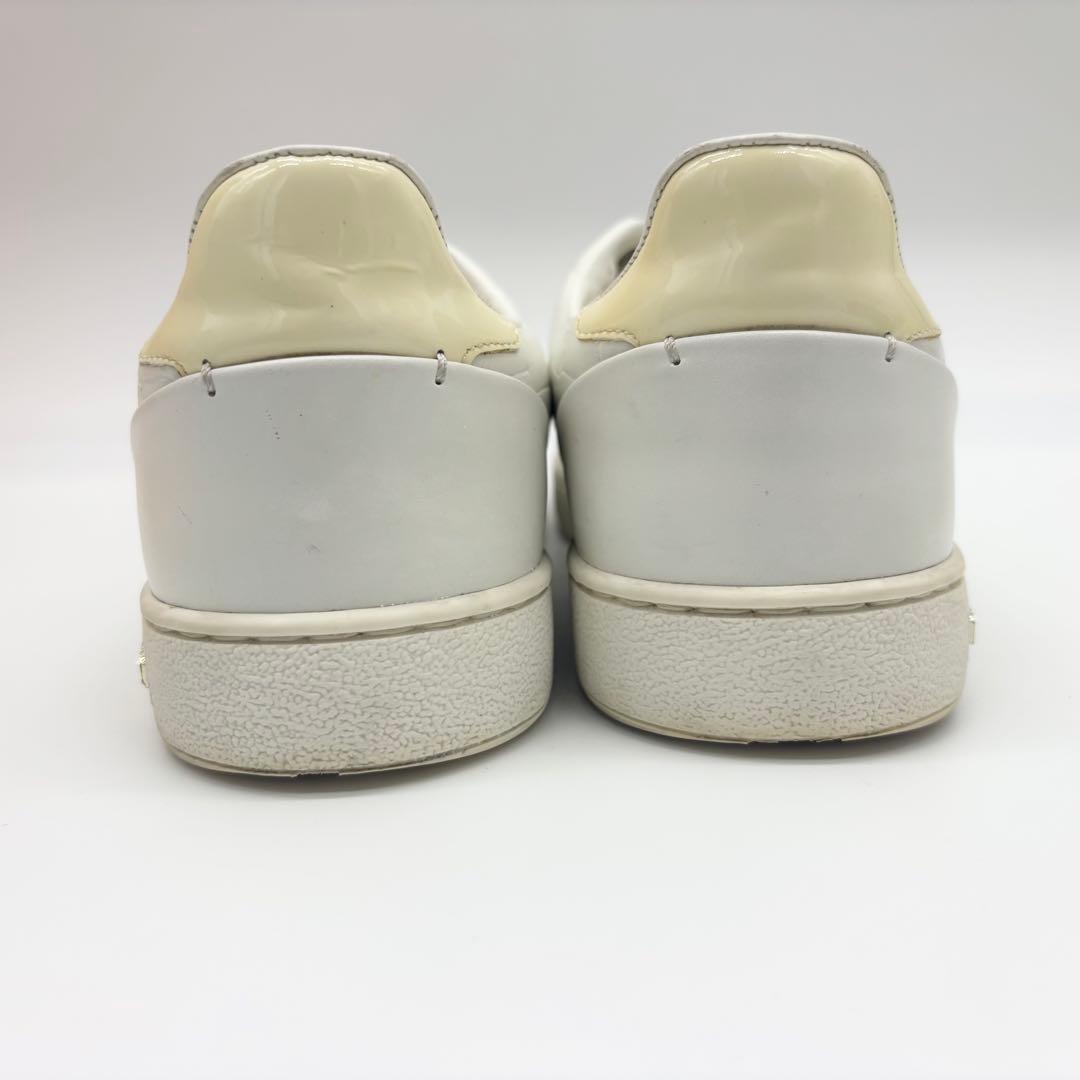 ✨美品✨ルイヴィトン レザースニーカー クロコ型押し ホワイト　24cm