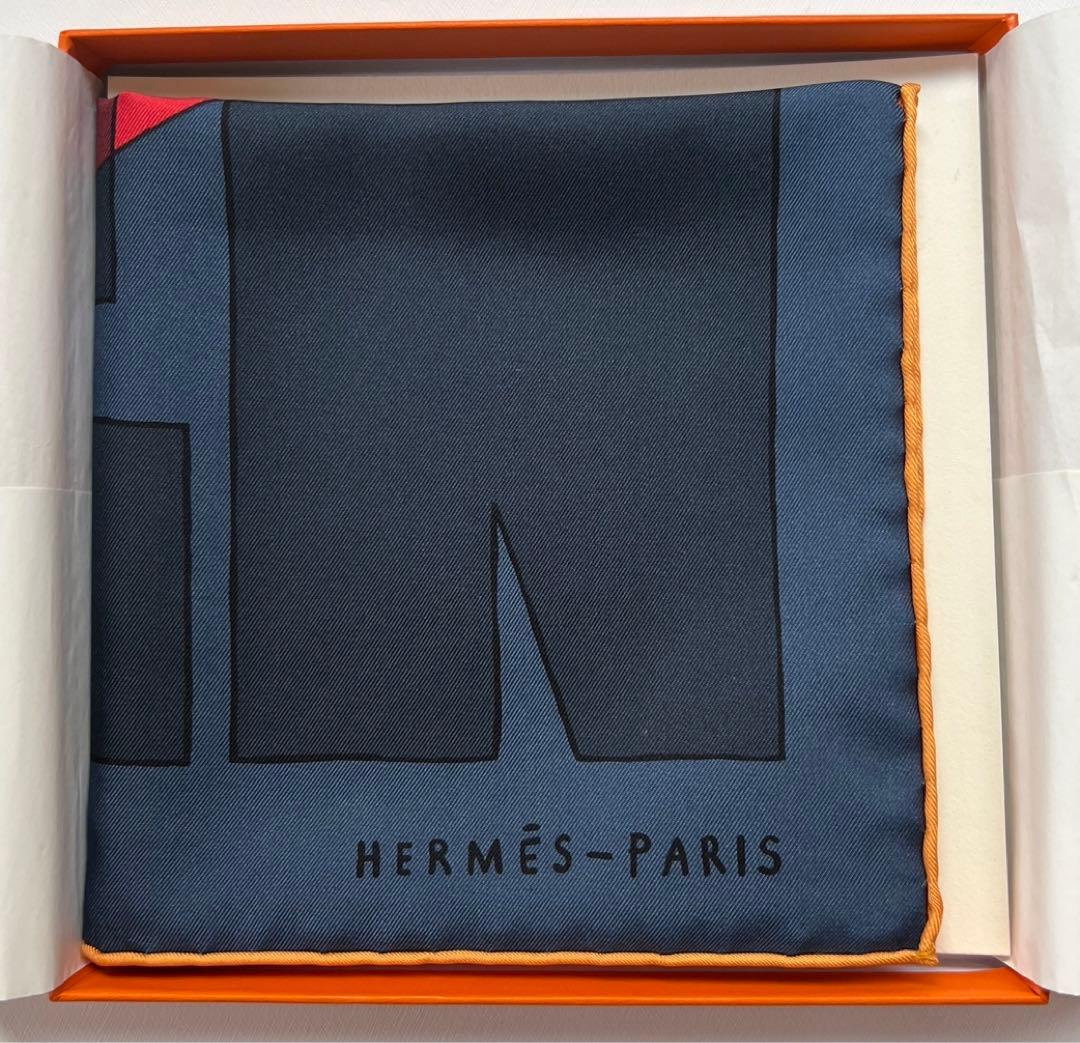 エルメス HERMES スカーフ 「レア・限定品」、美品