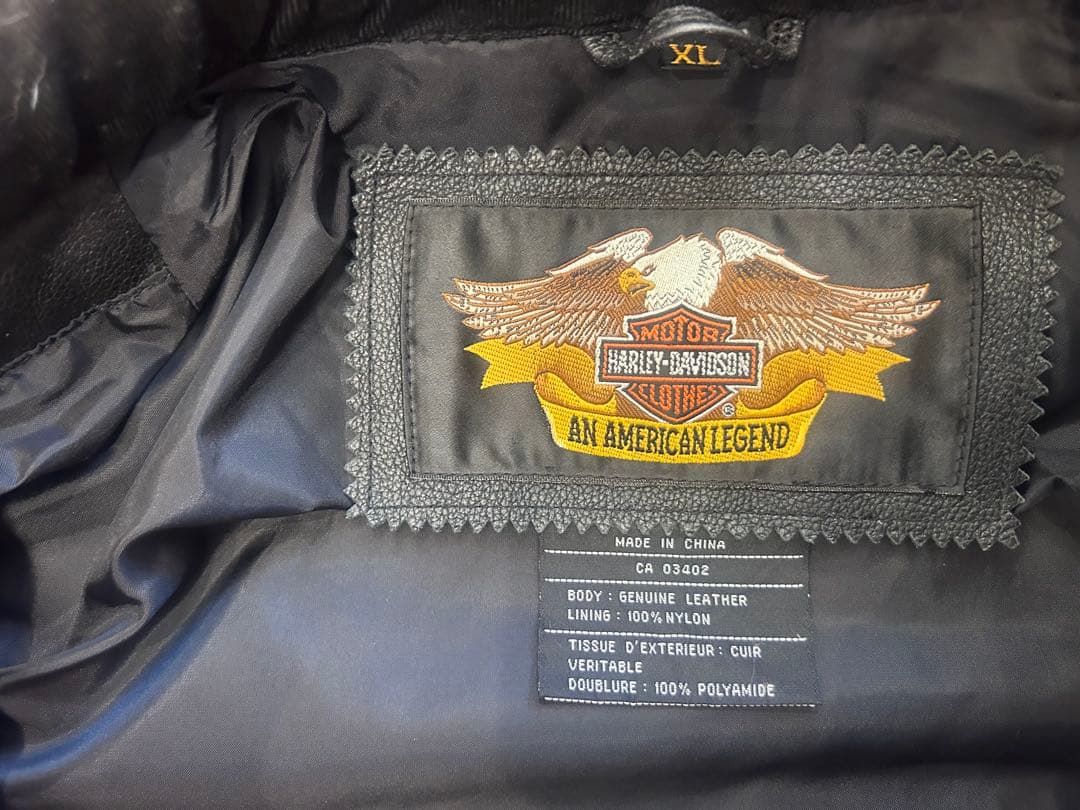 Harley-Davidson ライダースジャケット　本革