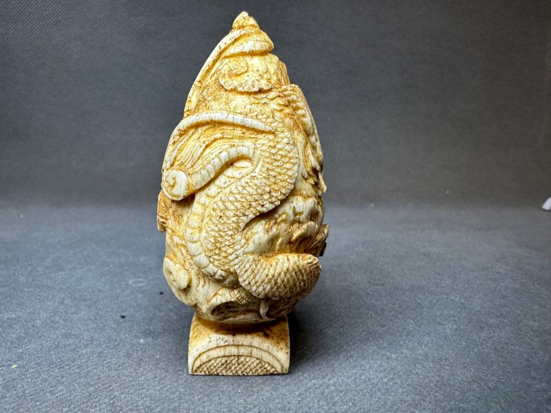 極上　置物　チベット　仏像　天然素材　アンティーク　和彫　置物　骨董　飾り物