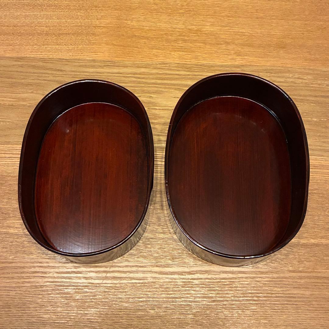 大人気⭐︎【新品】井川メンパ 望月 栄一作 静岡県指定郷土工芸品 楕円形 小判型
