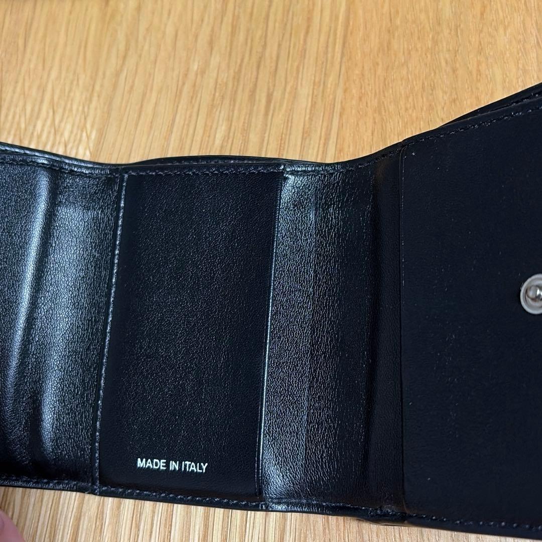 MARNI マルニ 三つ折財布 ブラック