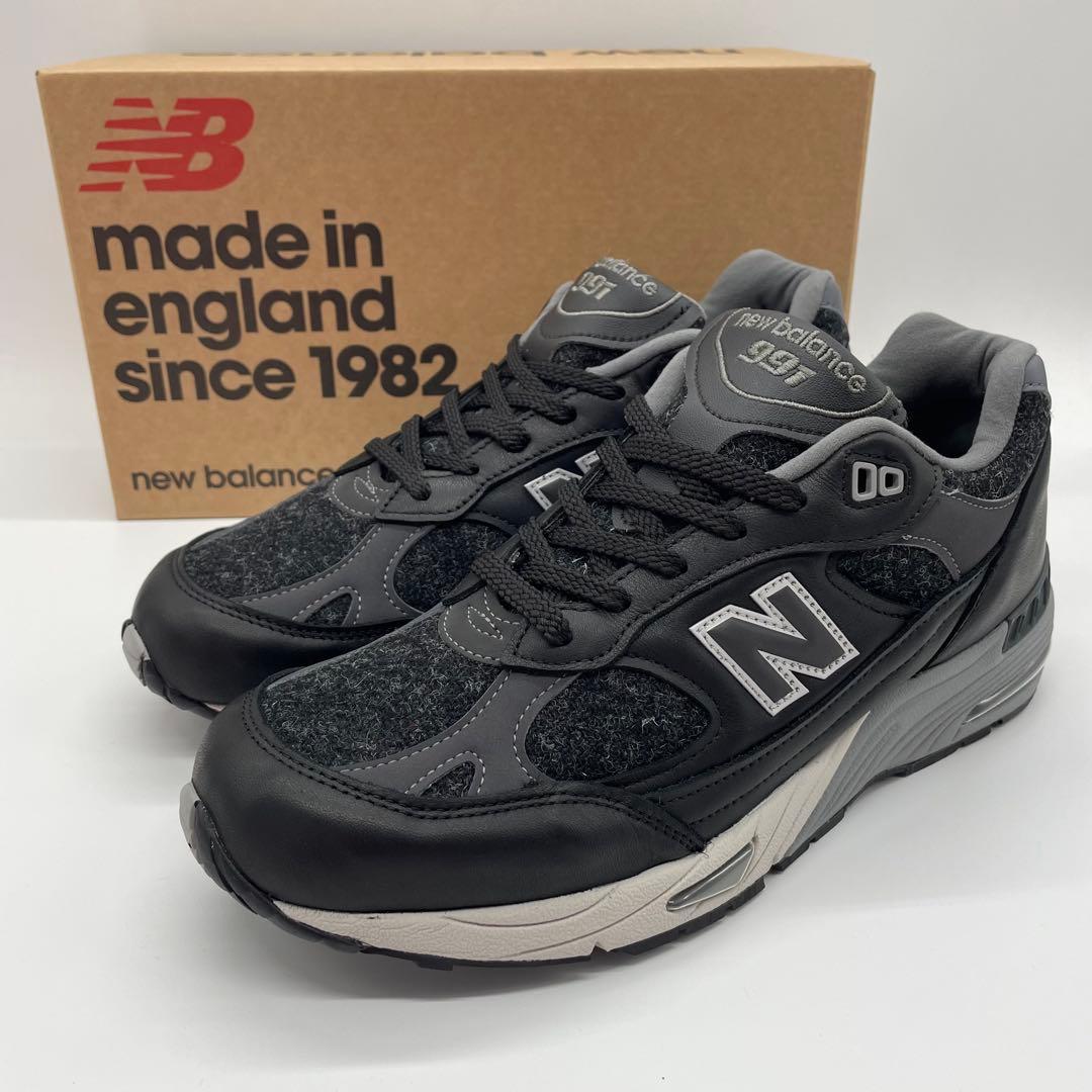 【新品】New Balance M991DJ ハリスツイードコラボ 海外限定