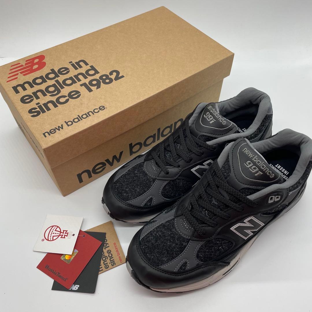 【新品】New Balance M991DJ ハリスツイードコラボ 海外限定