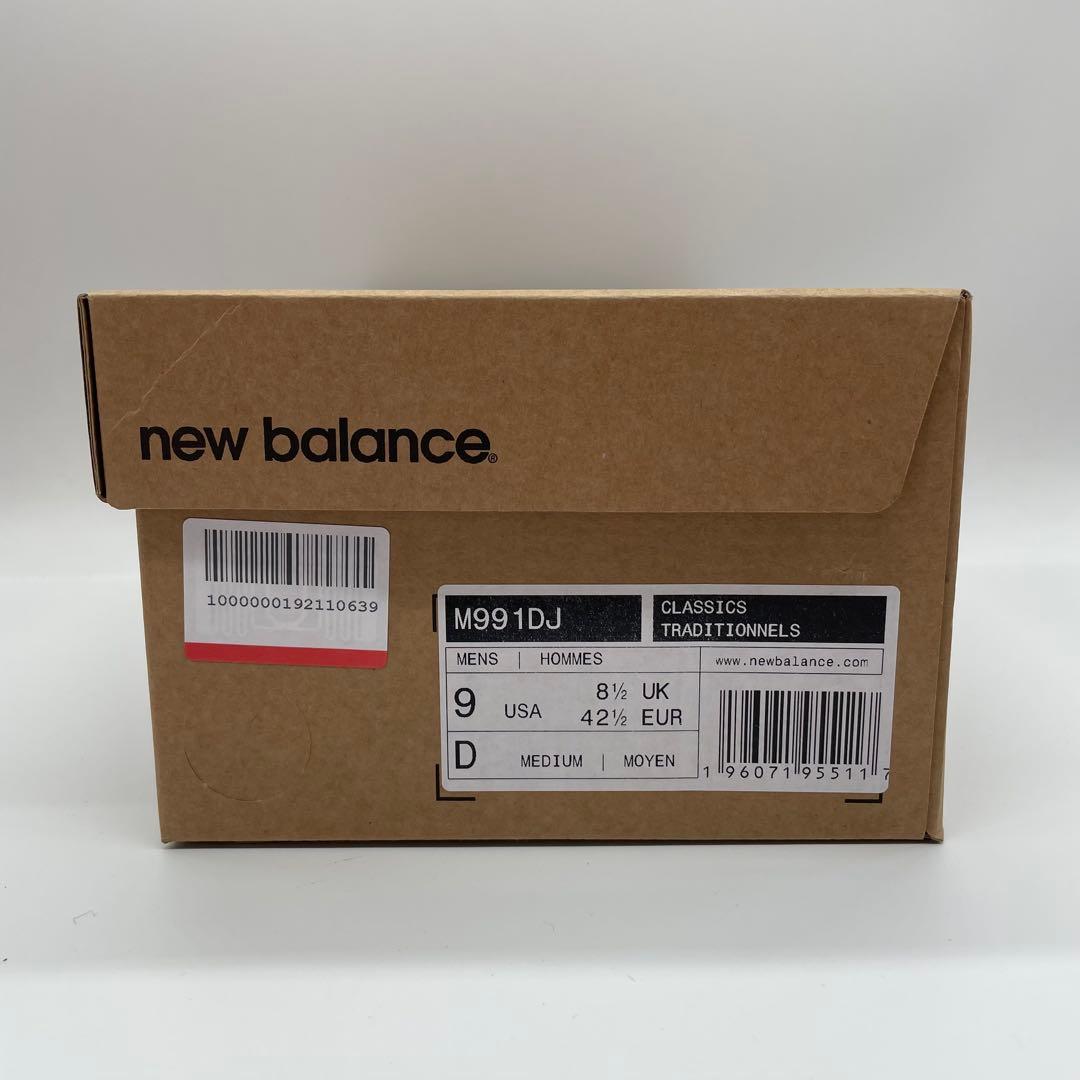 【新品】New Balance M991DJ ハリスツイードコラボ 海外限定