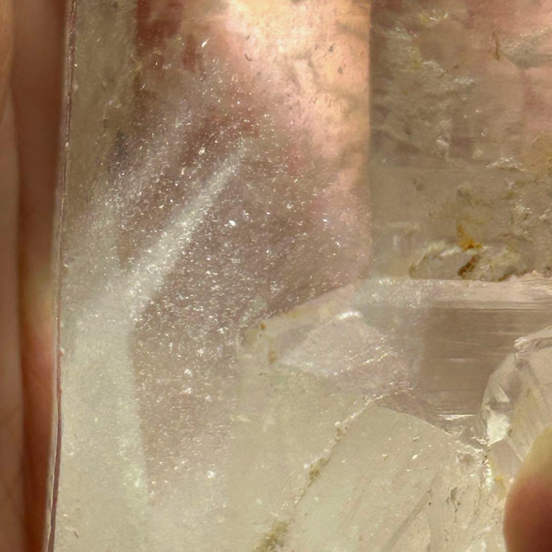 ☆別格高級品！マニカラン　ファントムクォーツ　水晶　原石　来福開運秘宝③