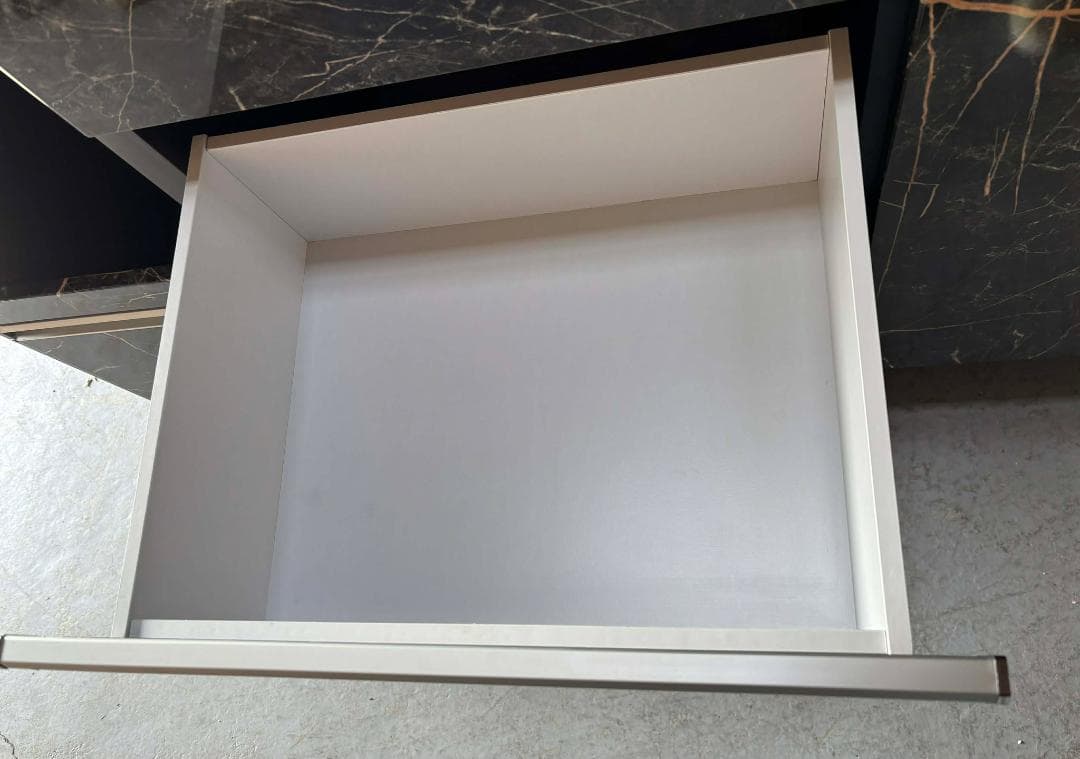 大人気 ブラック セラミック天板140キッチンカウンター 幅140cm Used