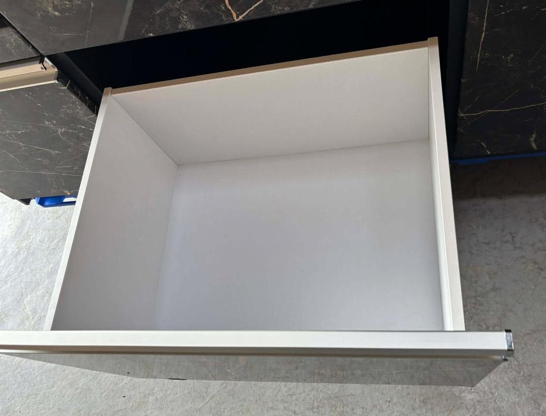 大人気 ブラック セラミック天板140キッチンカウンター 幅140cm Used