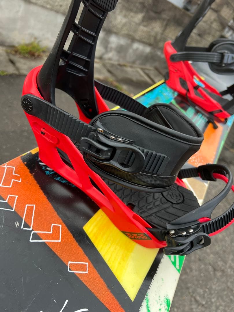 VOLKLの板とK2のビンディング