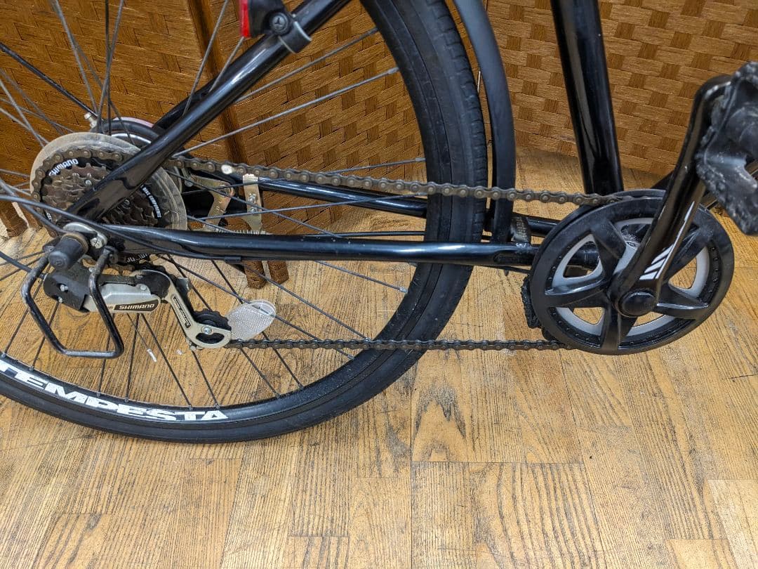 U028 普通自転車　26インチ　6段変速 LEDオートライト