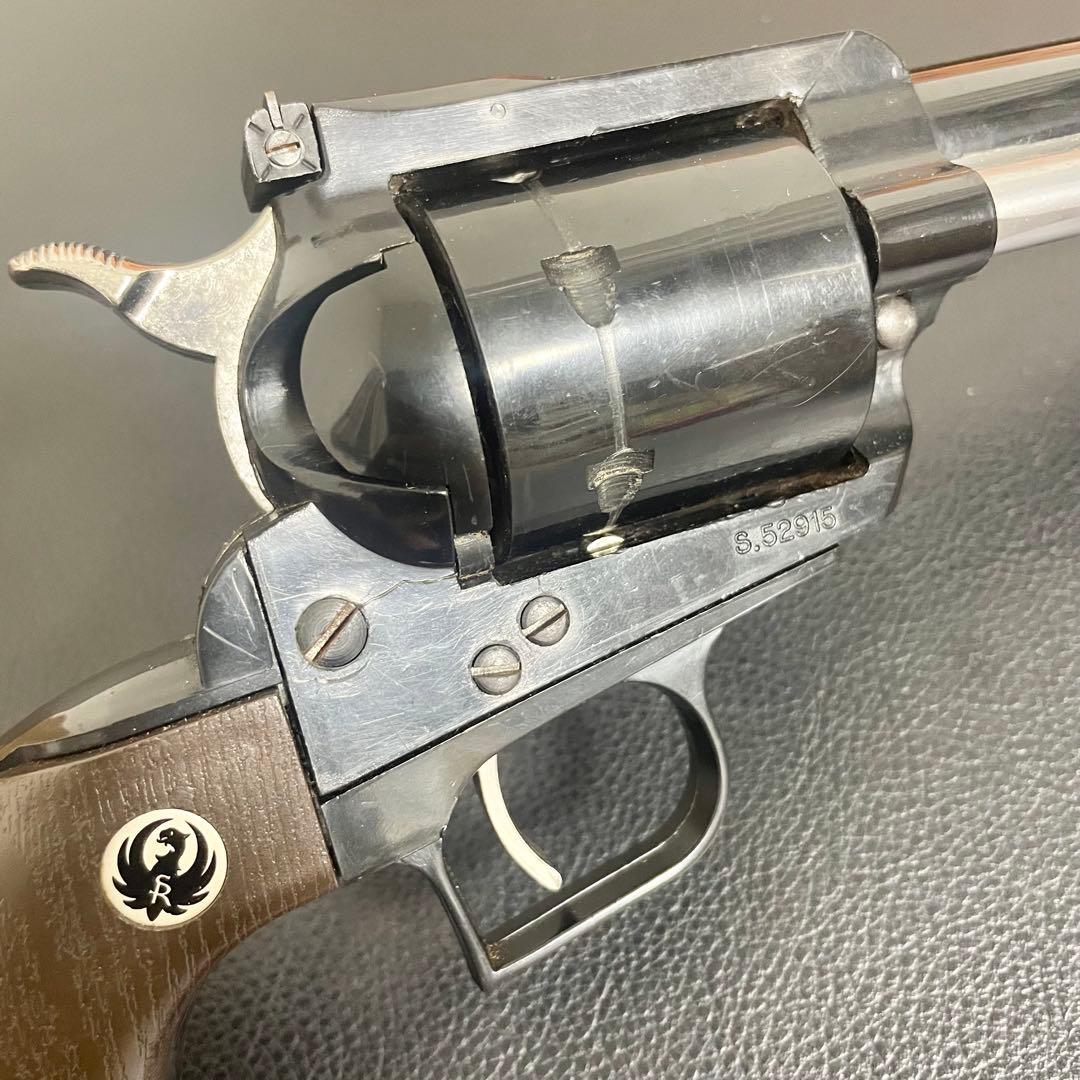 現状品 コクサイABS樹脂製モデルガン ルガースーパーブラックホーク10インチ