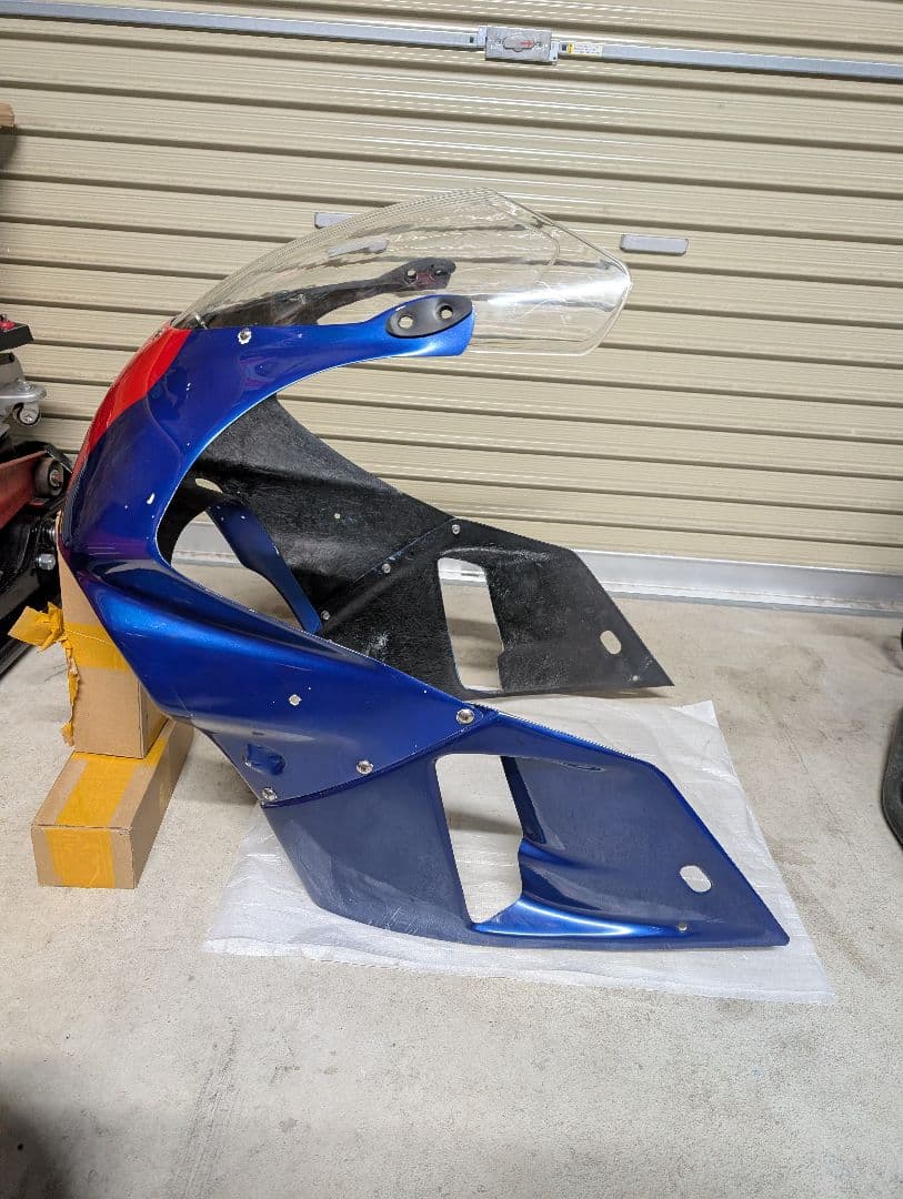 けっさん CBR250RR MC22 社外 FRPカウル スクリーン付き