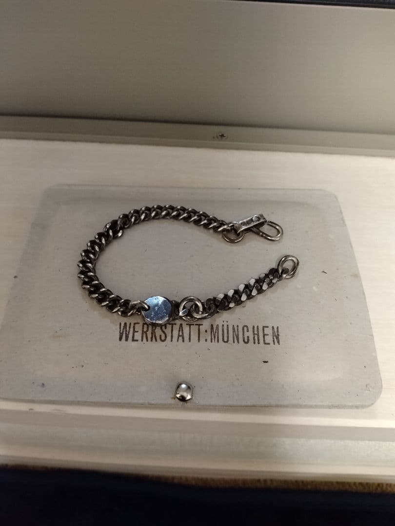 WERKSTATT:MÜNCHEN ラウンドタグブレスレット