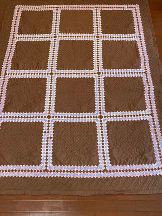 アメリカンパッチワークキルト 手作り