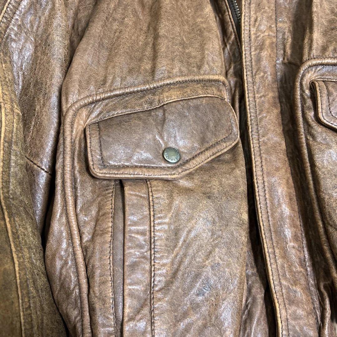 Vintage 90s A2 G1 レザージャケット めばる