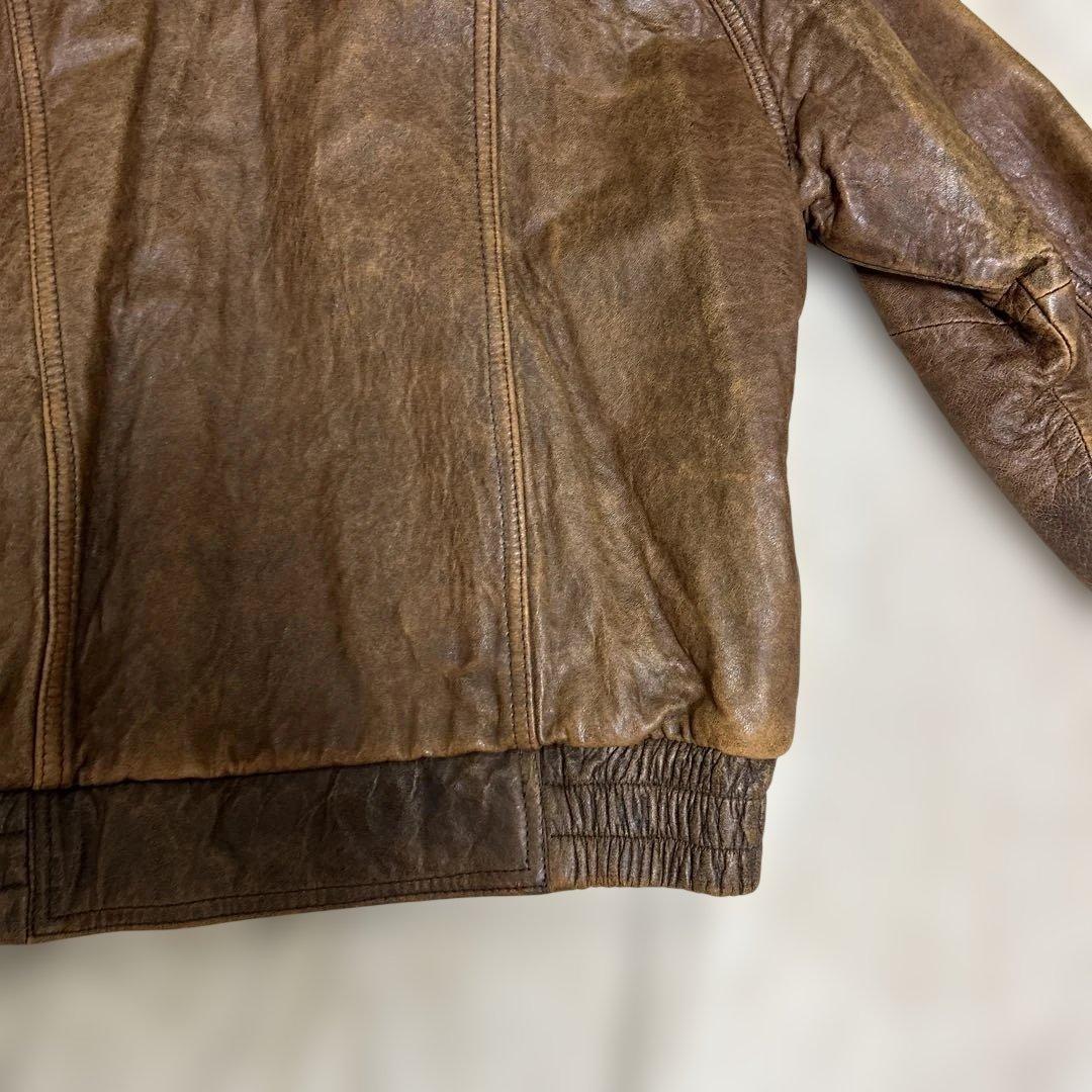 Vintage 90s A2 G1 レザージャケット めばる