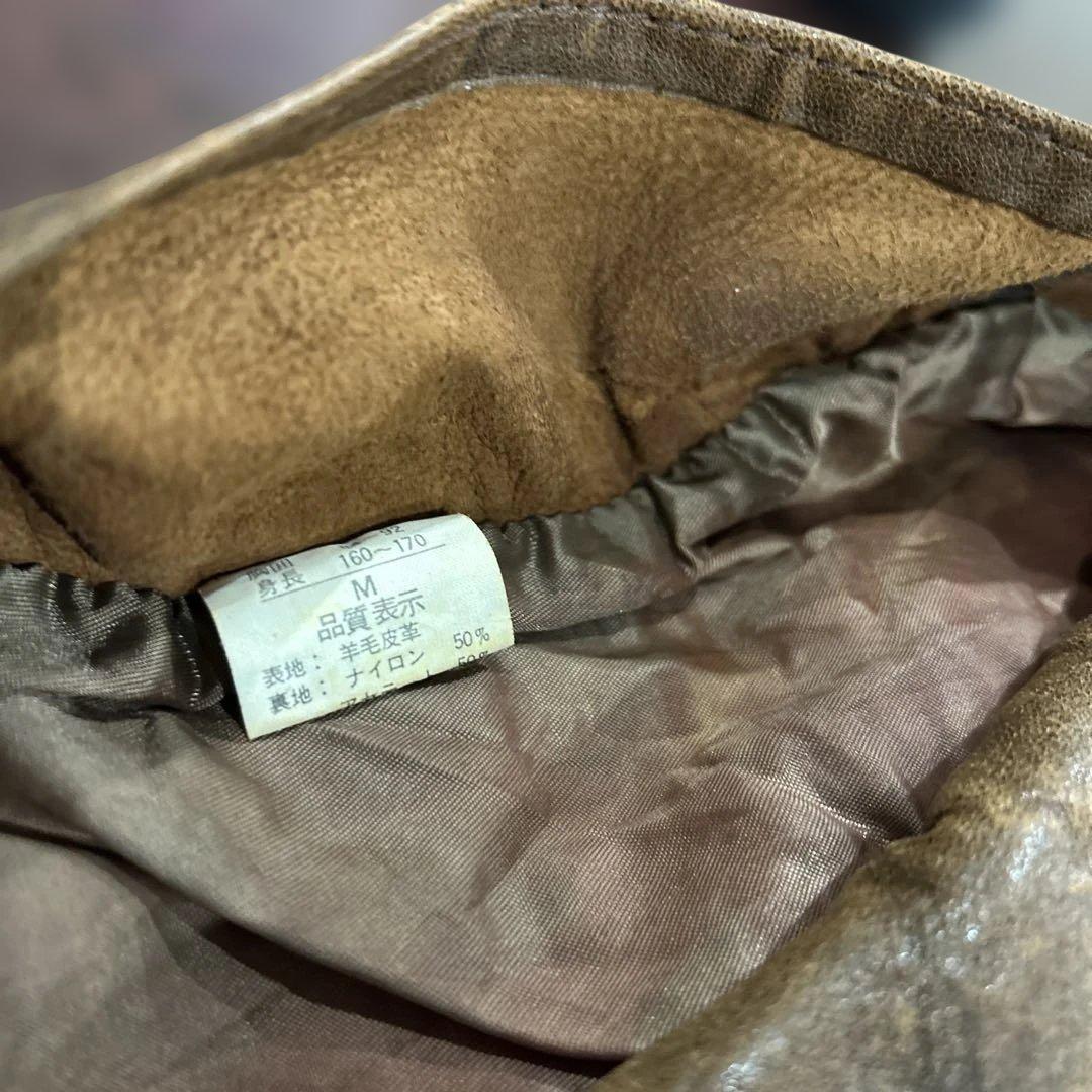 Vintage 90s A2 G1 レザージャケット めばる