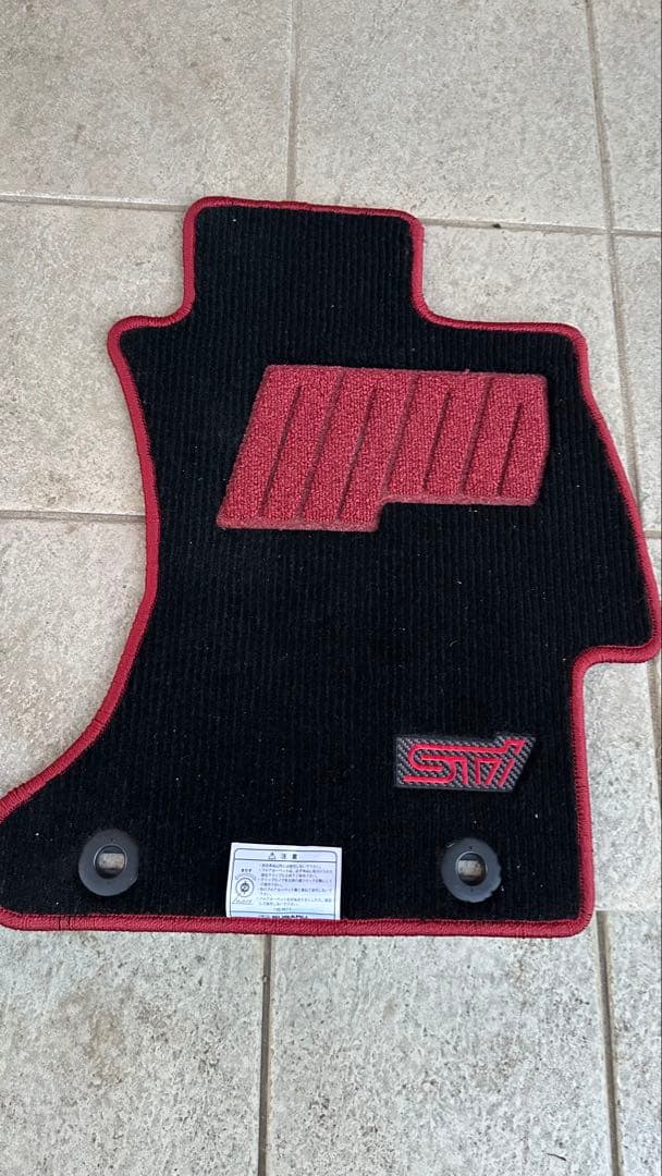 ⭐︎スバル純正 WRX STI フロアマット一台分⭐︎