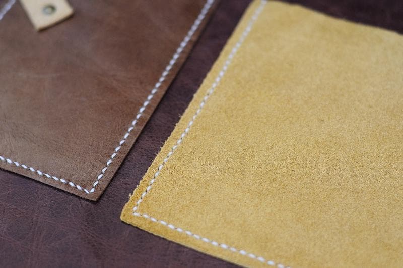 本革　エプロン 工房作業、DIY、ガーデニング、カフェ・革作業・木工