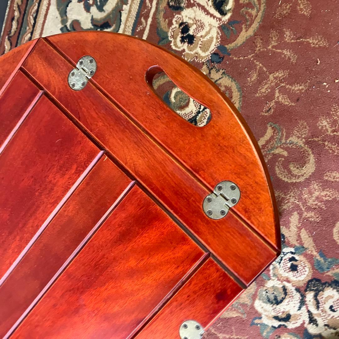 北欧レトロ マルニ 木製 バトラーズテーブル トレーテーブル サイドテーブル