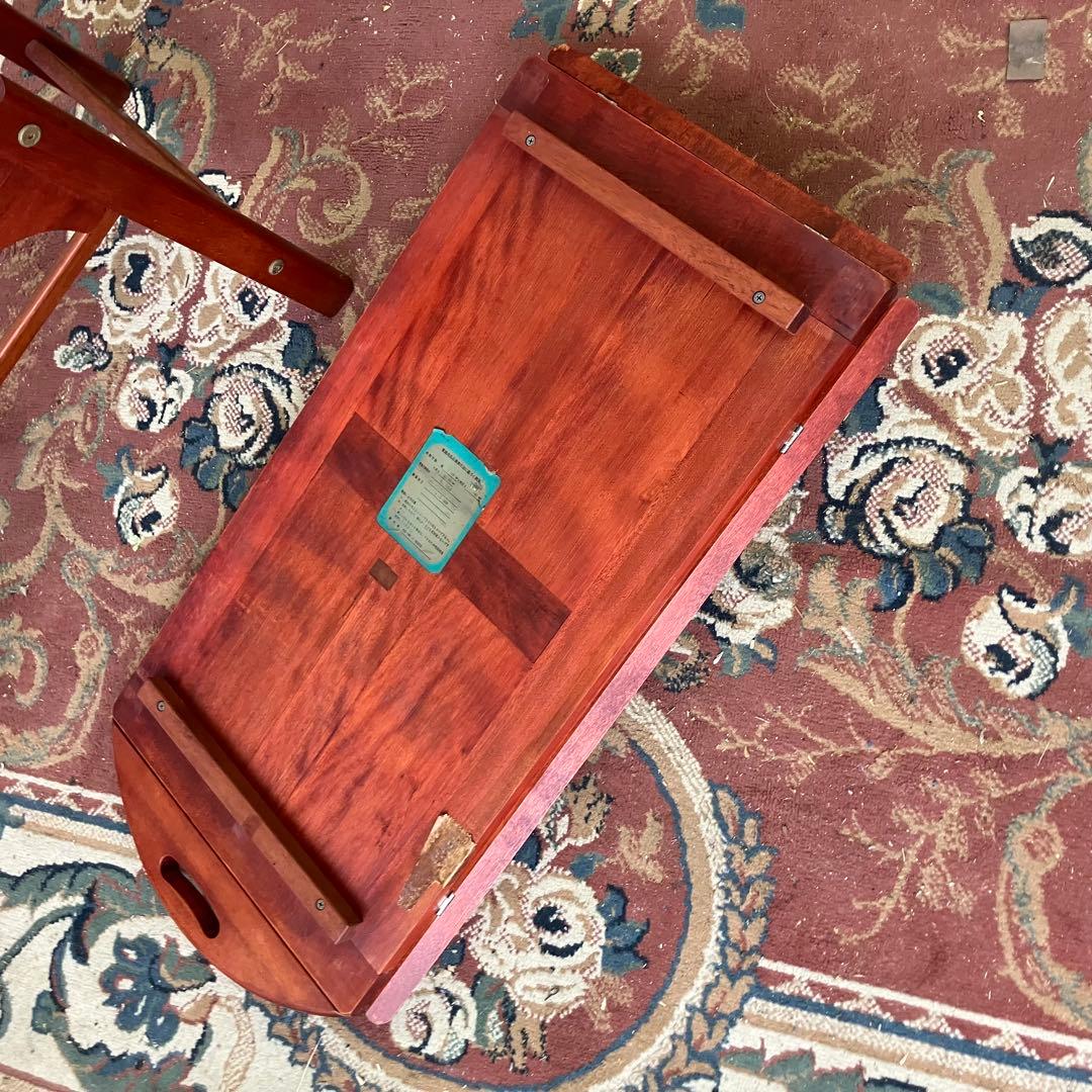 北欧レトロ マルニ 木製 バトラーズテーブル トレーテーブル サイドテーブル