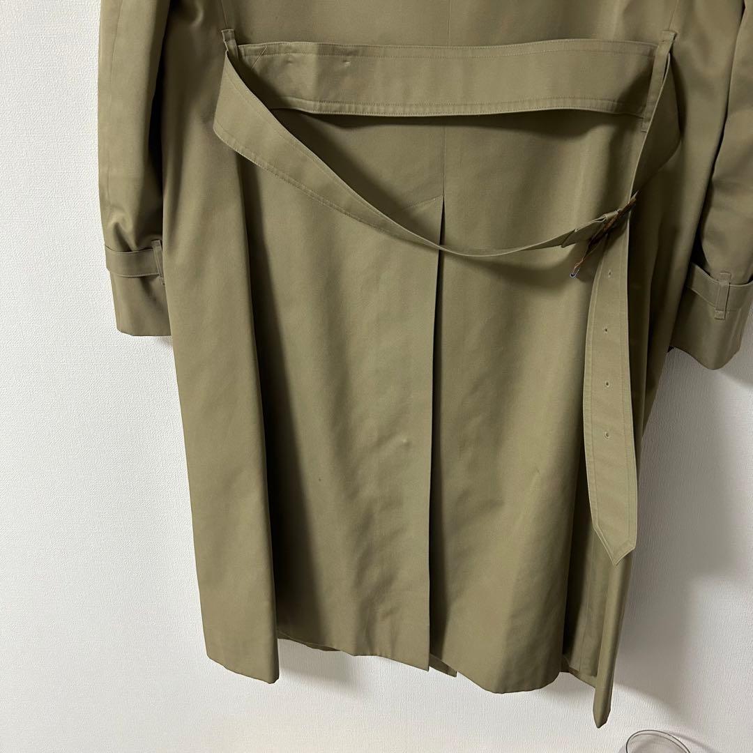 希少　Burberry 70s トレンチコート　カーキ　旧タグ　Lサイズ
