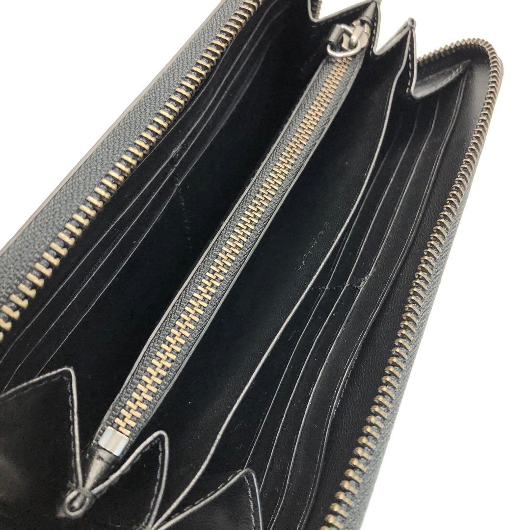 【極美品✨】　COACH コーチ　長財布　メンズ　ネイビー