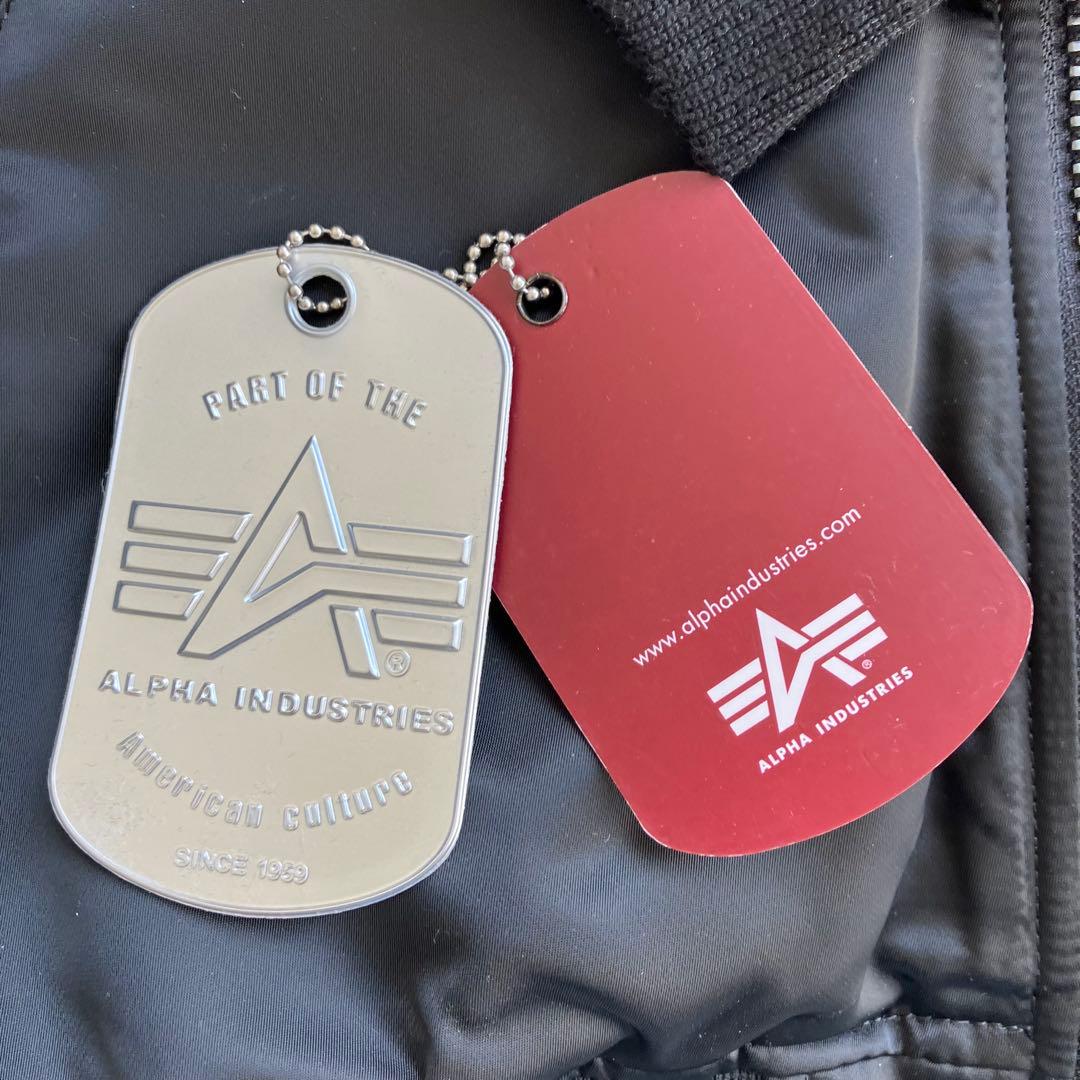 美品　アルファ　INDUSTRIES MA-1 フライトジャケット Mサイズ 黒