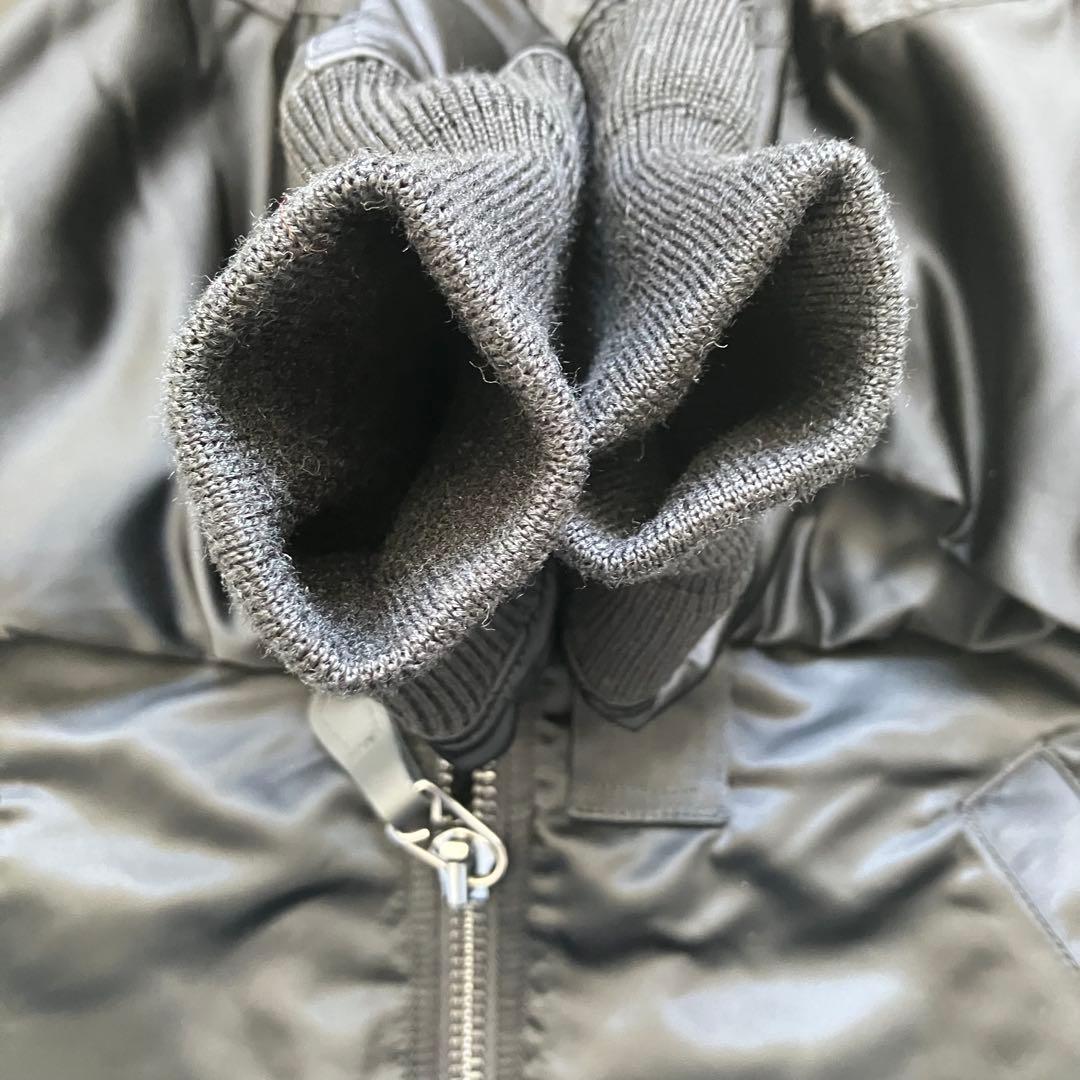 美品　アルファ　INDUSTRIES MA-1 フライトジャケット Mサイズ 黒