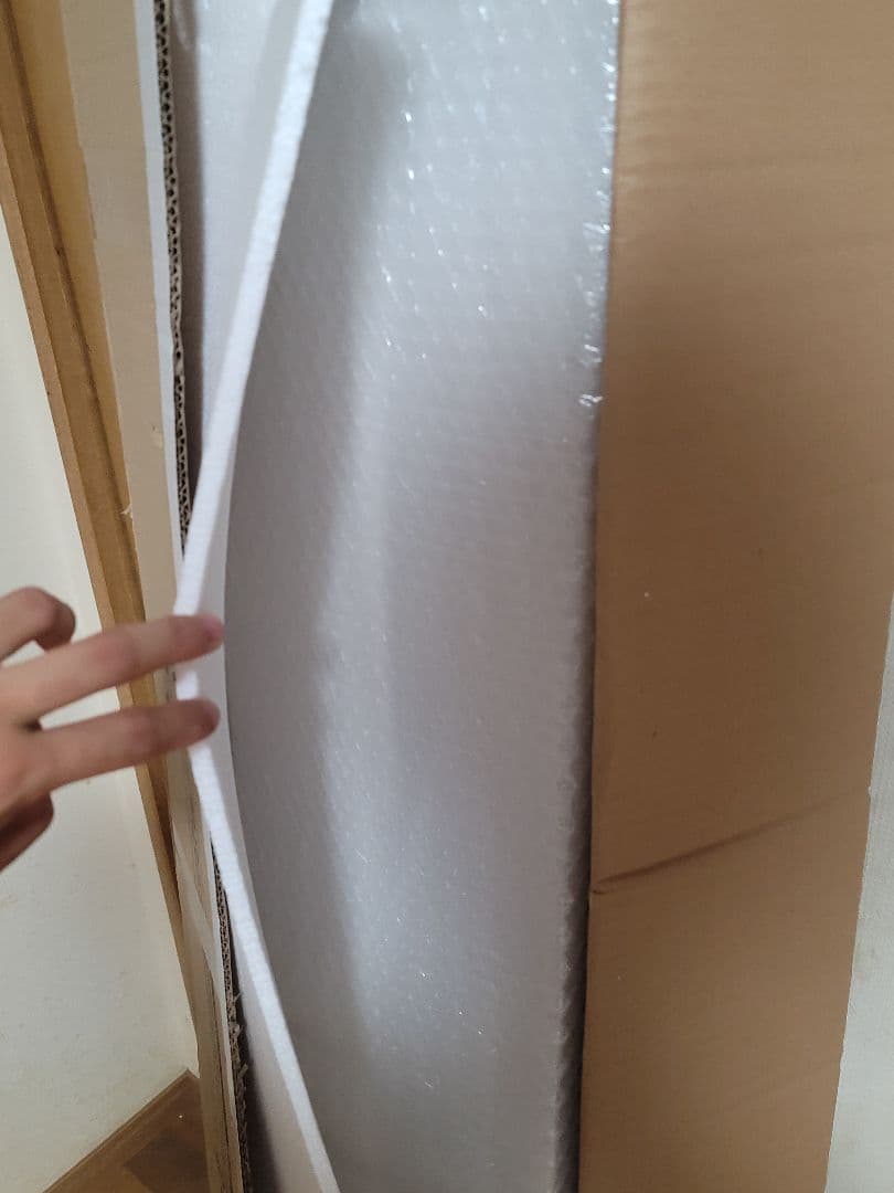 【美品】LOWYAベッドフレーム　ダブル