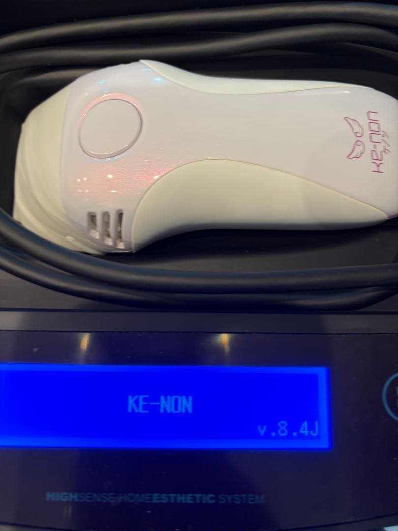 KE-NON 脱毛器 v.8.4J 本体と付属品
