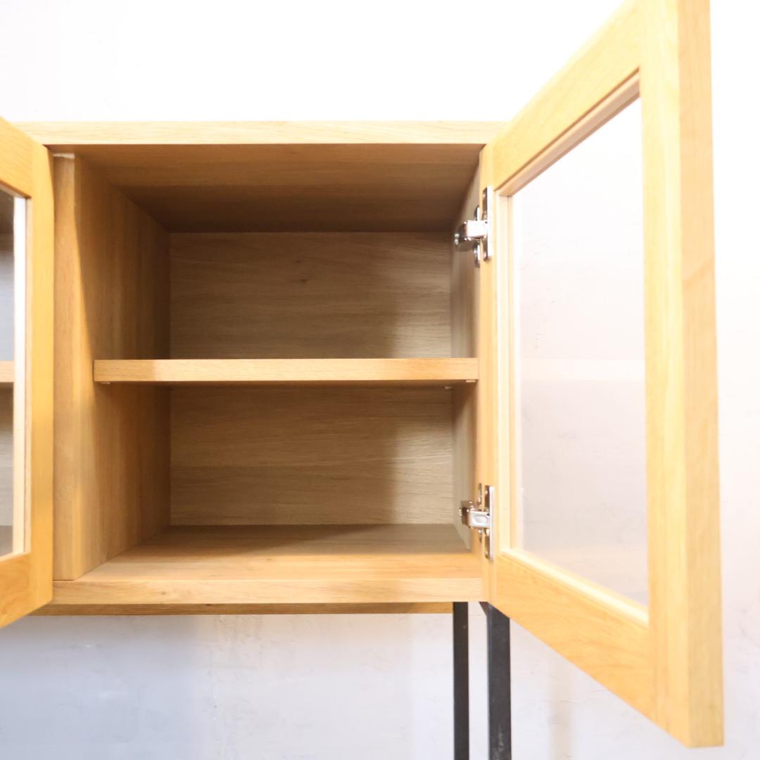 a.depeche アデペシュ オーク材 キッチンボード カップボード 食器棚