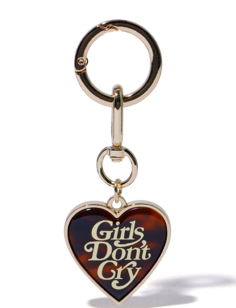 小物 GIRLS DON'T CRY TORTOISESHELL KEYRING