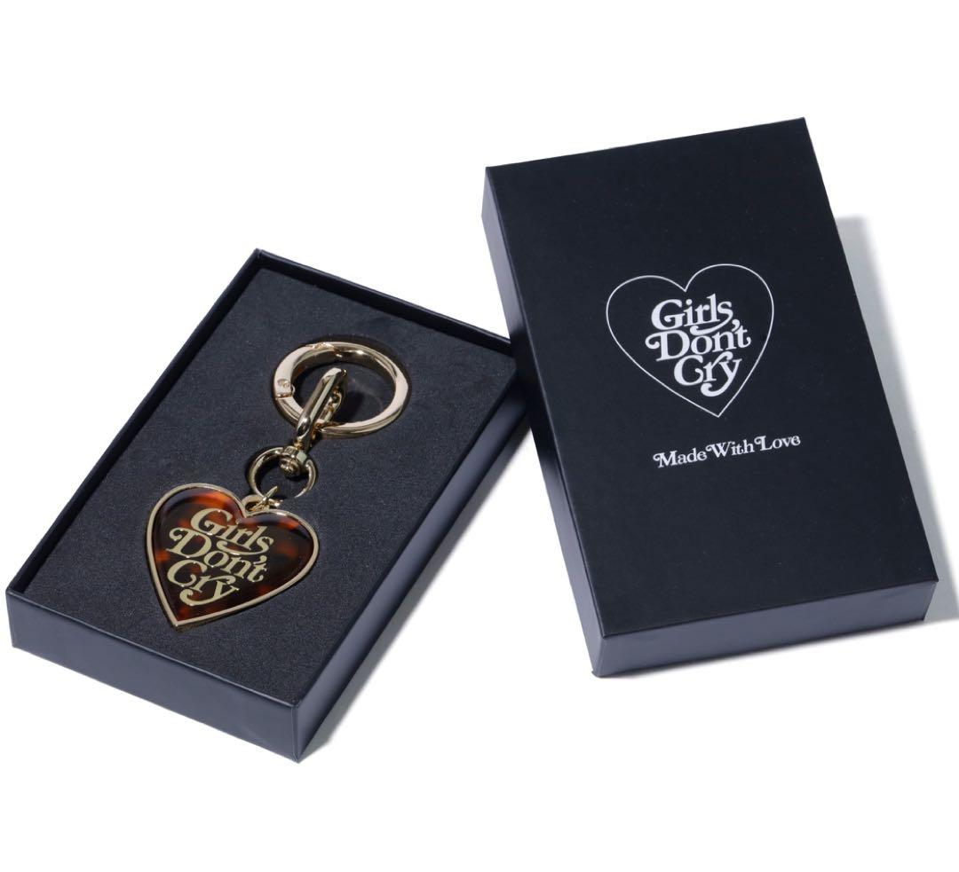 小物 GIRLS DON'T CRY TORTOISESHELL KEYRING