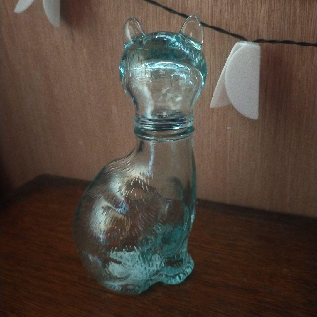 【nac】Vetreria Etrusca glass catbottle