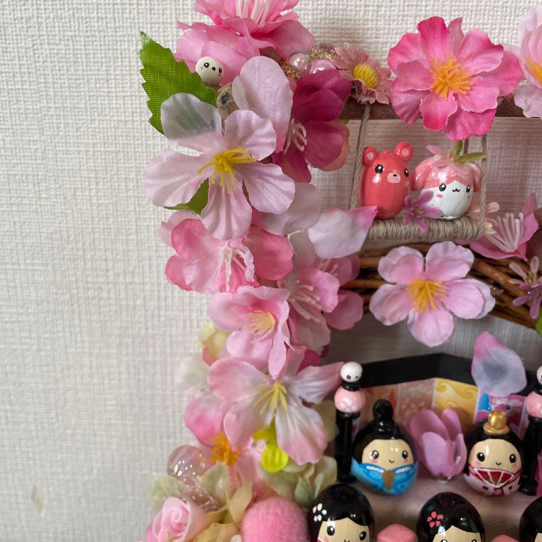 【一点もの】ひな☆ひな祭りの飾り