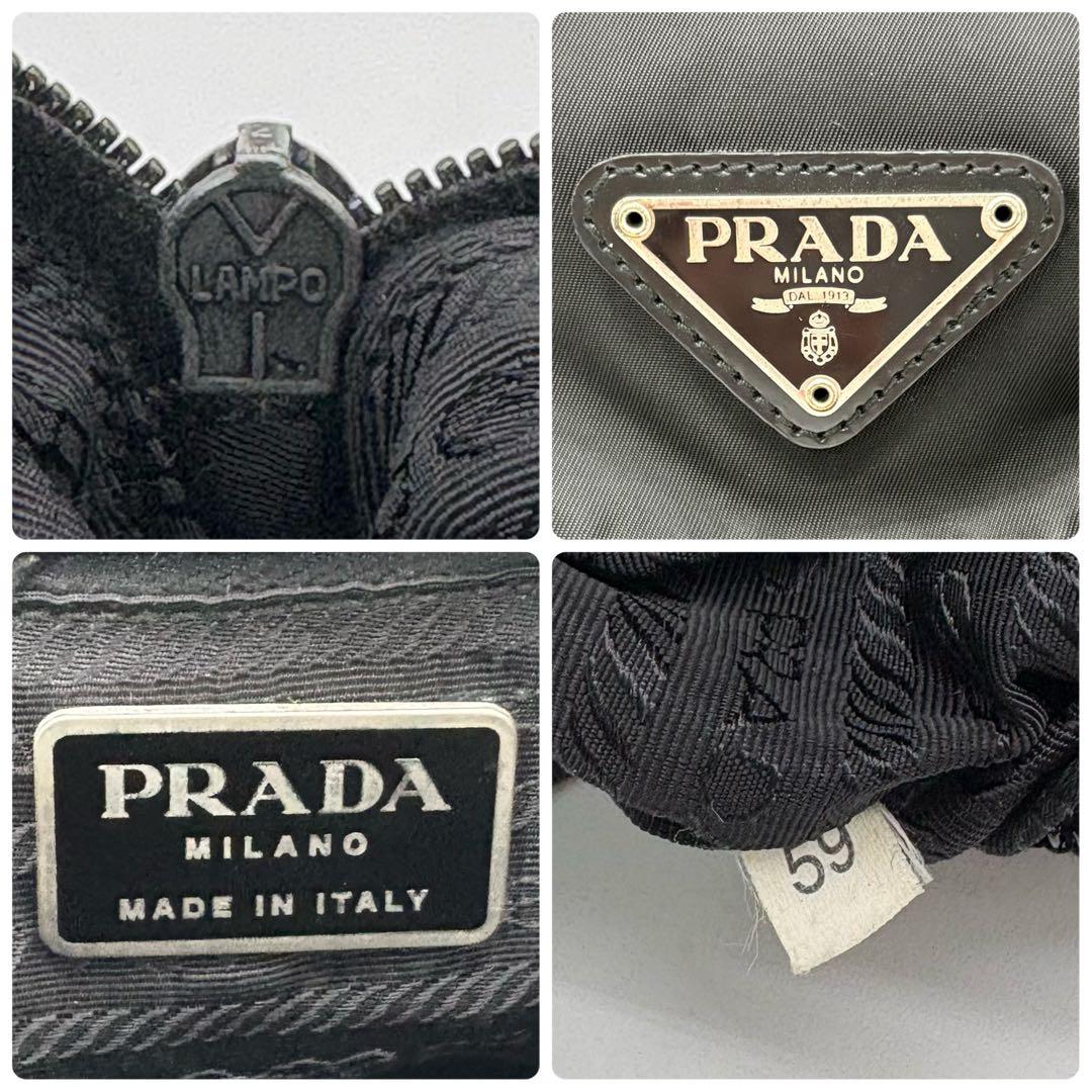 【良品！✨】PRADA プラダ メッセンジャー ショルダーバッグ ブラック