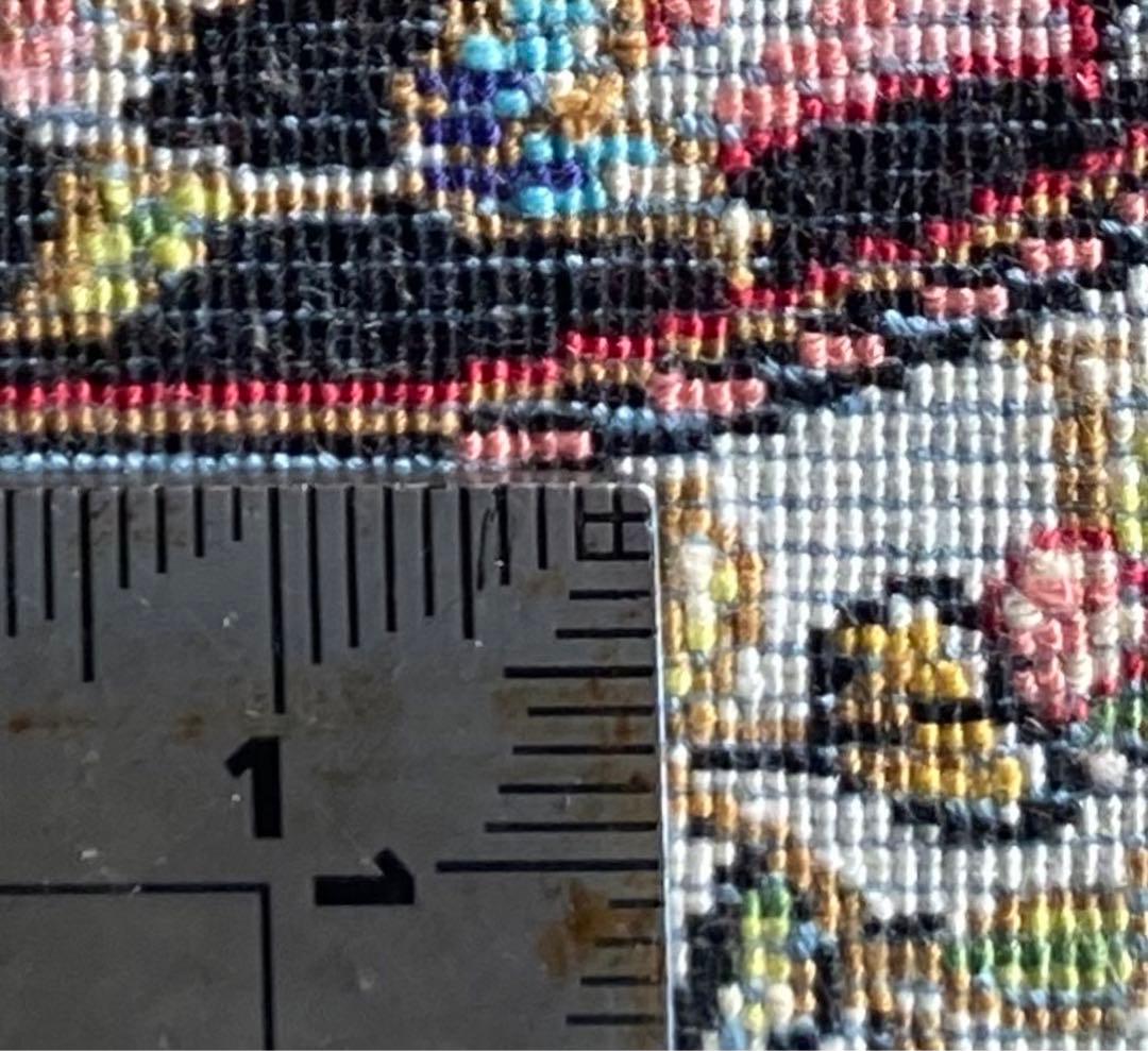 最高級希少作 ペルシャ絨毯 イラン クム産　シルク100% 手織り289万ノット