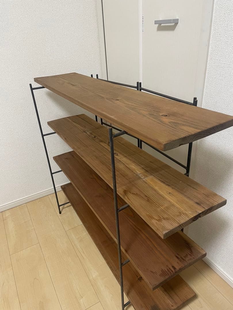 ハンドメイド品　折りたたみ収納棚　ラック　最終値下げ