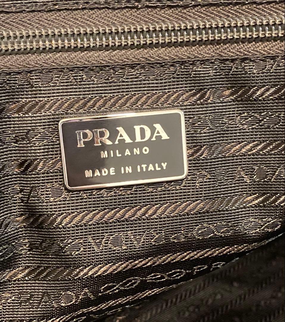 【未使用】プラダ ナイロントートバッグ　ベージュ