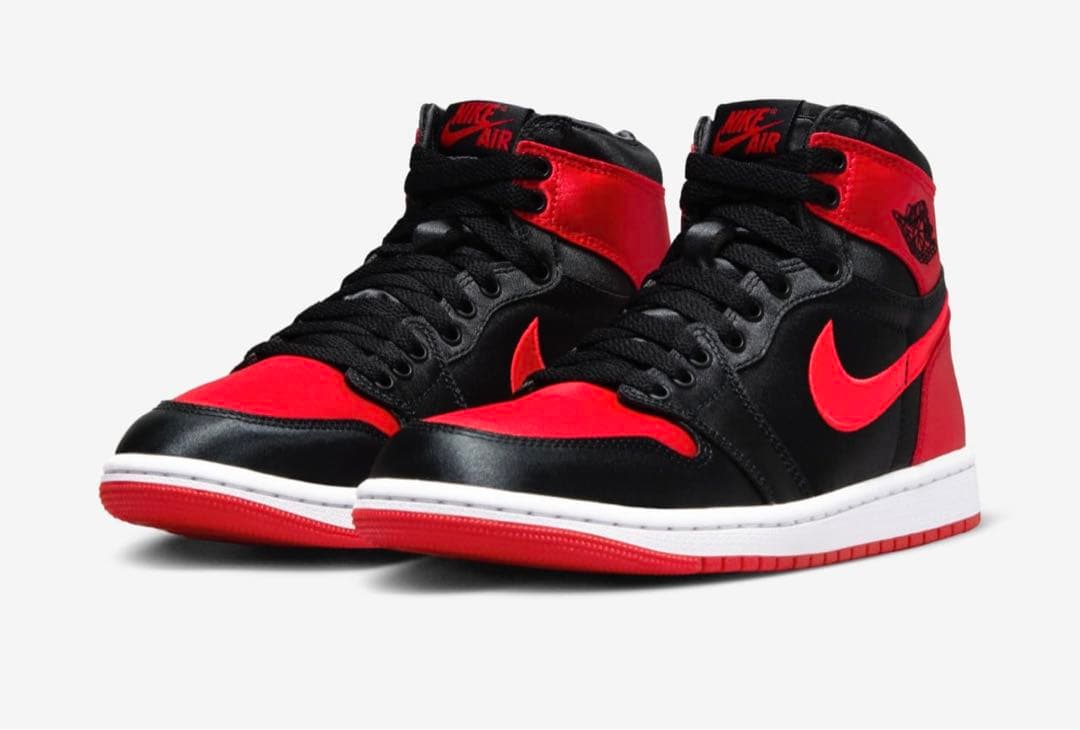 ナイキ エアジョーダン1 レトロ ハイ　OG Satin Bred 27.5