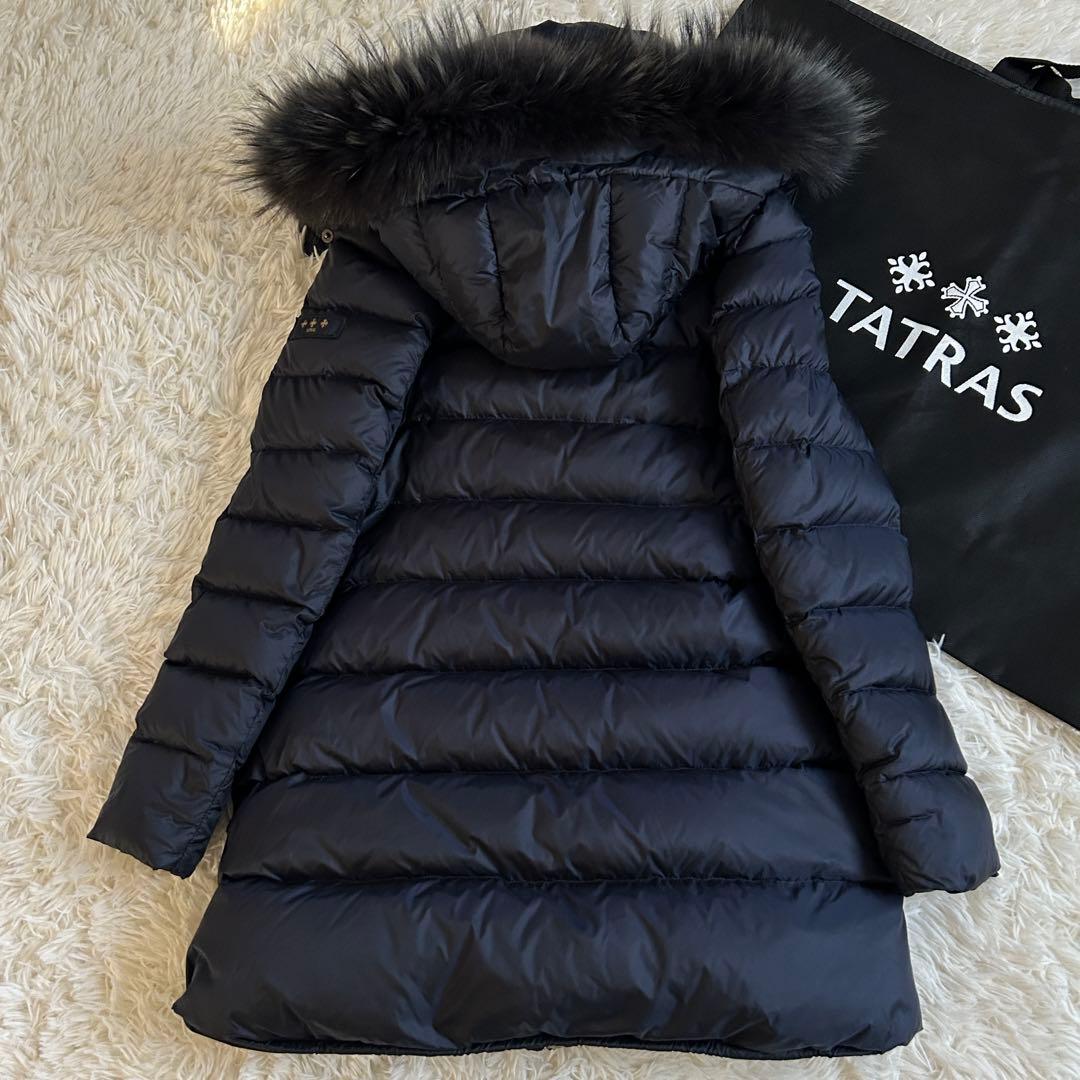 【極美品】22AW タトラス SARMA ダウンコート ネイビー 濃紺 01 S