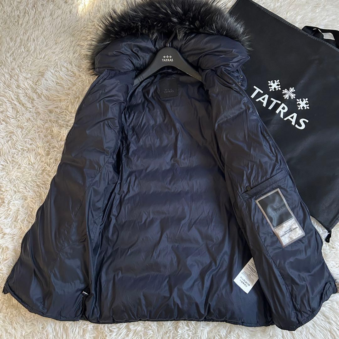 【極美品】22AW タトラス SARMA ダウンコート ネイビー 濃紺 01 S