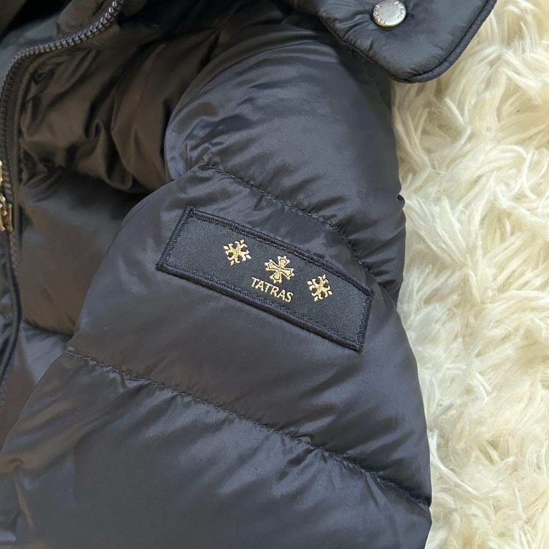 【極美品】22AW タトラス SARMA ダウンコート ネイビー 濃紺 01 S