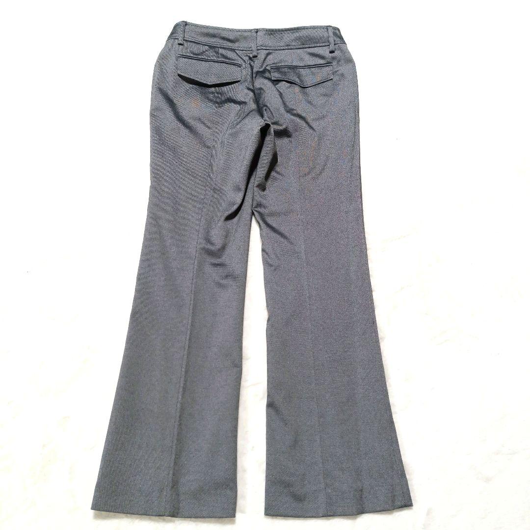 【22OCTOBRE】 セットアップ パンツスーツ　グレー　光沢　【超美品】