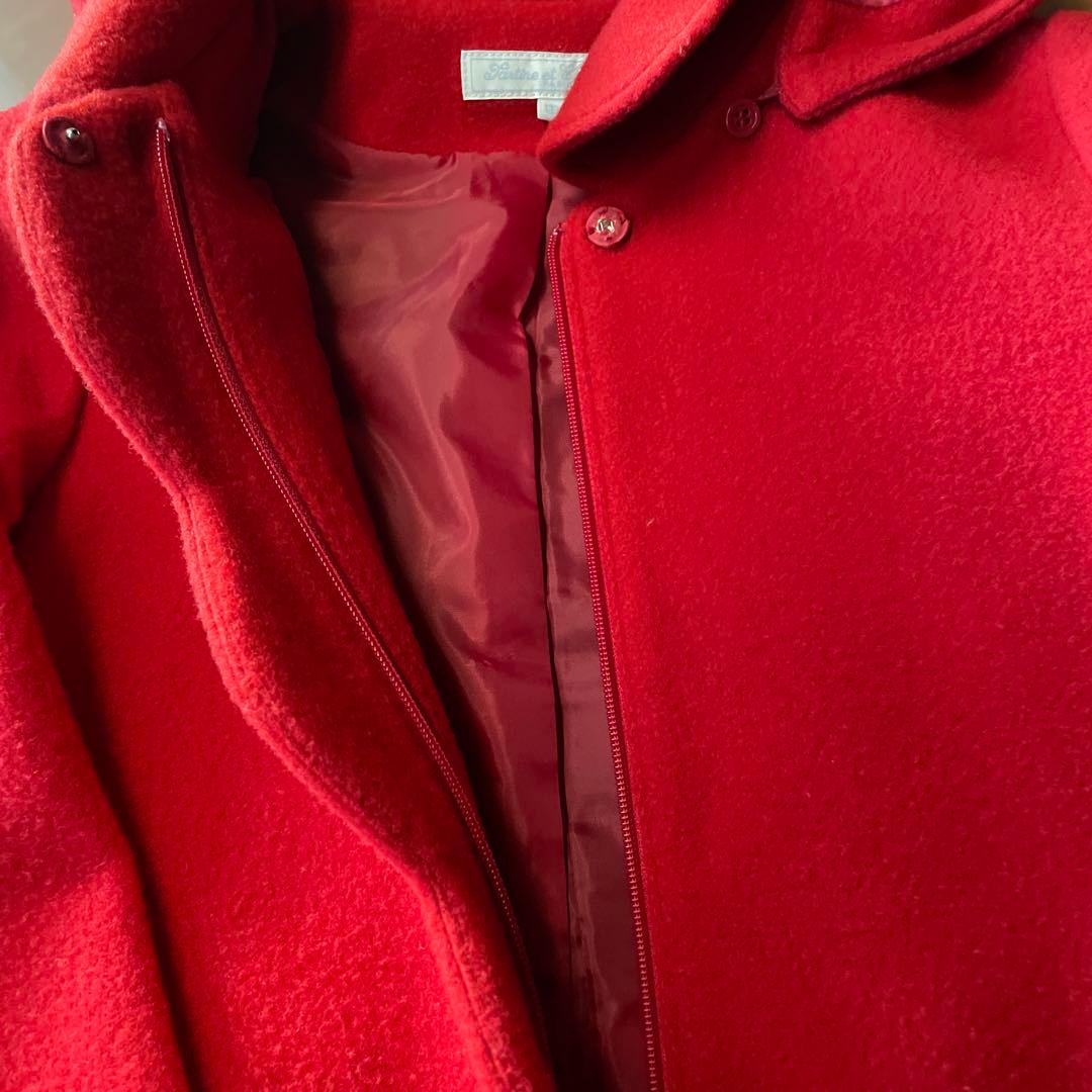 タルティーヌエショコラ　赤ずきんちゃんコート　130