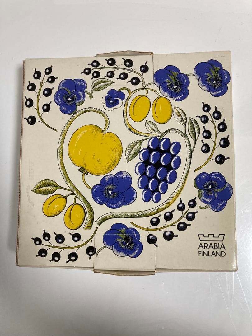 新品未使用　旧ロゴ　カラーロゴ ARABIA パラティッシ　プレート　21㎝