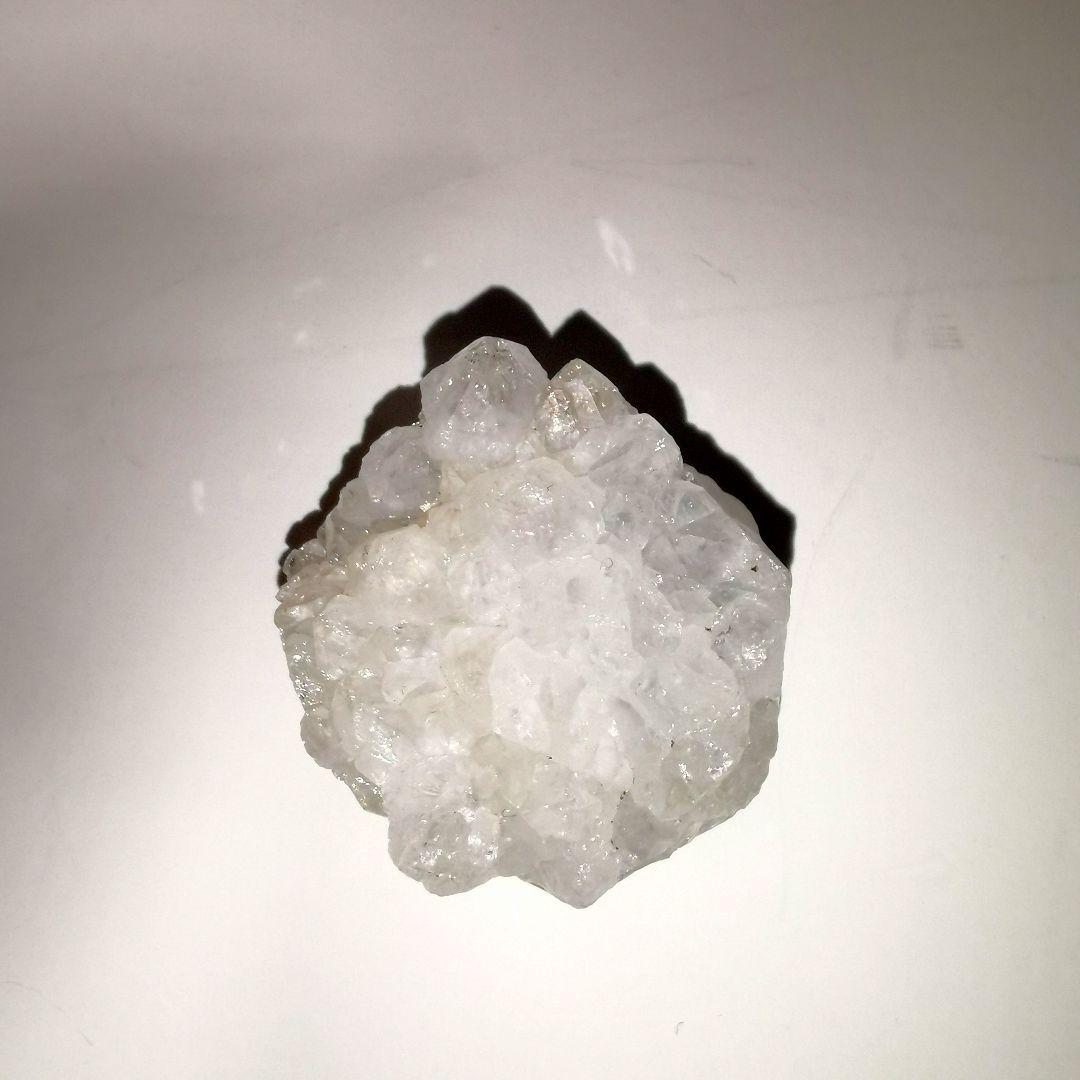 原石 天然レインボークオーツ アナンダライト クラスター 97g