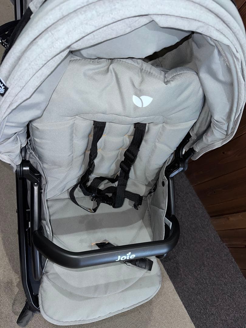 美品 使用半年 送料込 Joie 2人乗りベビーカー エヴァライトデュオ