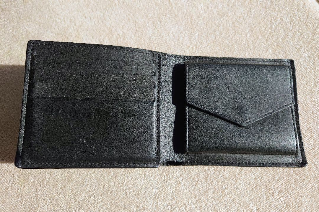 Louis Vuitton　ダミエ・アンフィニ ブラック 二つ折り財布